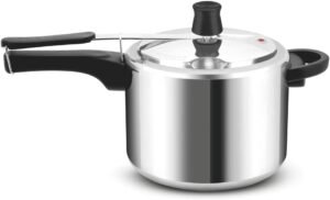 Panela de Pressão Rochedo Turbo Polida 4,5L - Fechamento Interno