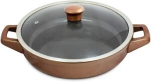 Caçarola de Cerâmica Duo Buffet, 28cm, 2,5 Litros, Cobre, Ceraflame
