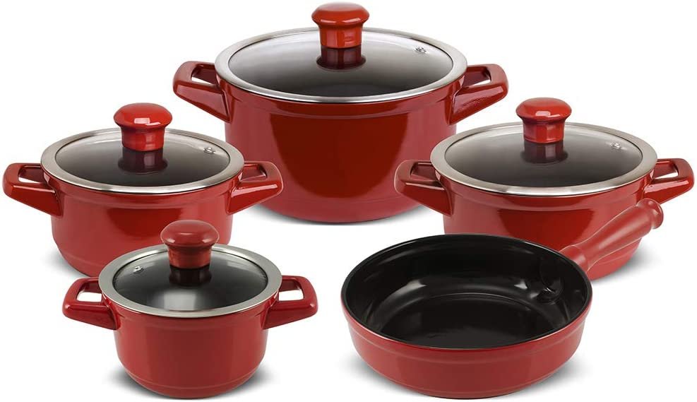 Conjunto De Panelas Duo Smart 5 Peças – Pomodoro
