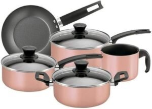 Conjunto de Panelas 5 Peças Magnific-panelux - Rose