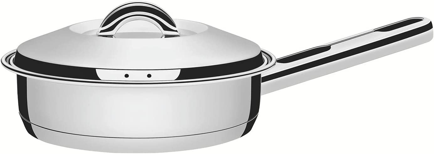 Frigideira com Fundo Triplo Tramontina Solar Inox 24 cm