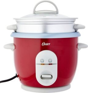Panela Elétrica de Arroz, Vermelho, 110v, Oster