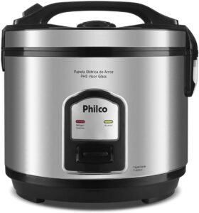 Panela de Arroz PH5P Visor Glass Inox 127V