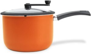 Pipoqueira Pic Poc Masterchef, 5,5L, 22X15,5cm, Brinox, Laranja