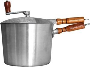 Pipoqueira profissional com tampa em alumínio fundido 5,6 litros - Cajamag