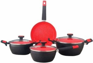 Jogo Panelas 4pçs Diamond com Revestimento Ceramico 3mm Class Home