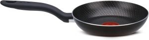 Frigideira Rochedo Inova 20 cm, Preto com Detalhes Cobre 
